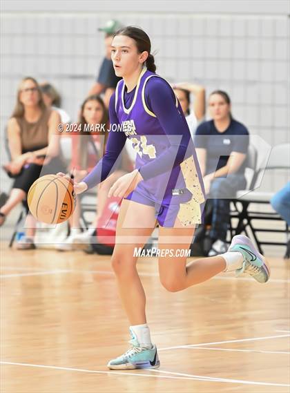 Thumbnail 2 in Notre Dame Prep vs. Eagle (Section 7) photogallery.