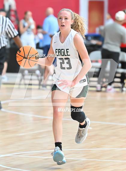Thumbnail 1 in Notre Dame Prep vs. Eagle (Section 7) photogallery.