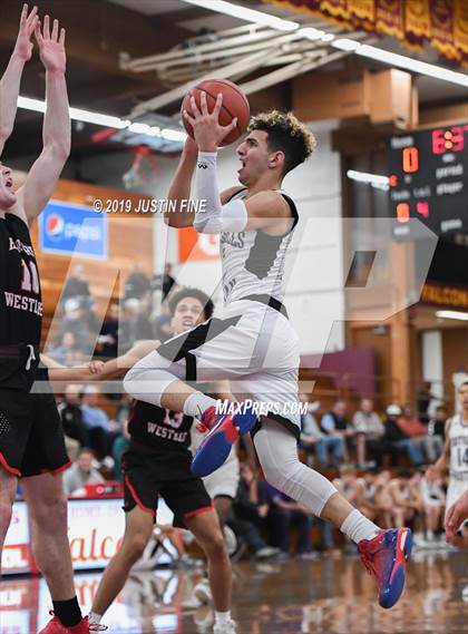 Thumbnail 3 in Harvard-Westlake vs. Foothills Christian (Torrey Pines Holiday Classic) photogallery.