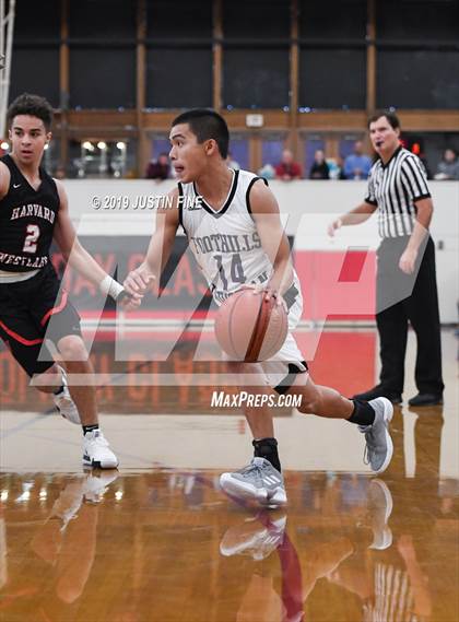 Thumbnail 1 in Harvard-Westlake vs. Foothills Christian (Torrey Pines Holiday Classic) photogallery.