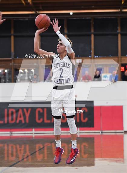 Thumbnail 1 in Harvard-Westlake vs. Foothills Christian (Torrey Pines Holiday Classic) photogallery.