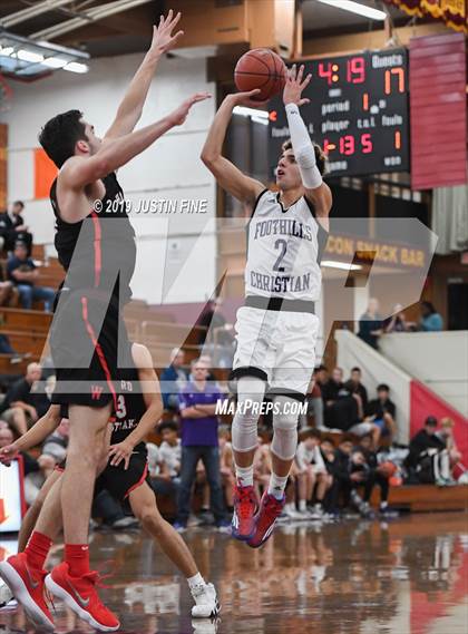 Thumbnail 3 in Harvard-Westlake vs. Foothills Christian (Torrey Pines Holiday Classic) photogallery.