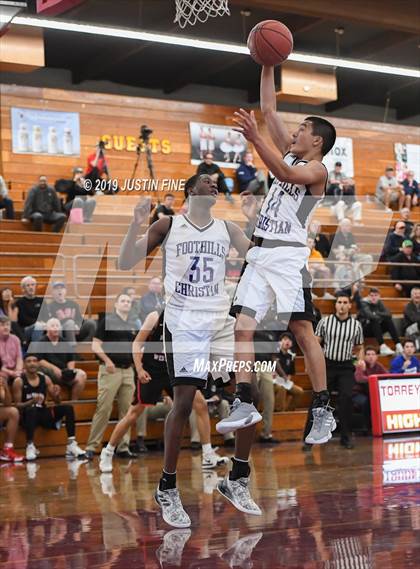 Thumbnail 3 in Harvard-Westlake vs. Foothills Christian (Torrey Pines Holiday Classic) photogallery.