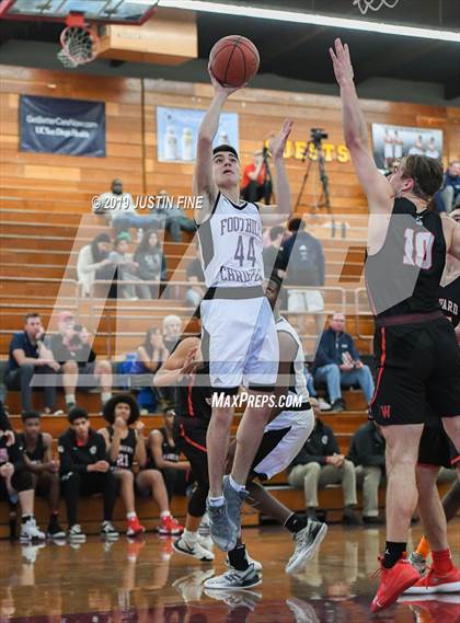 Thumbnail 1 in Harvard-Westlake vs. Foothills Christian (Torrey Pines Holiday Classic) photogallery.