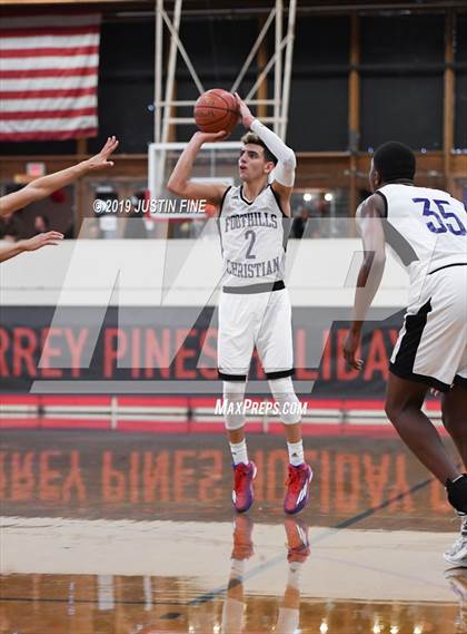 Thumbnail 1 in Harvard-Westlake vs. Foothills Christian (Torrey Pines Holiday Classic) photogallery.
