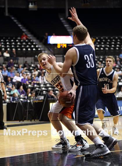 Thumbnail 2 in Shawnee Mission Northwest vs. Blue Valley North (KSHSAA 6A Playoff) photogallery.
