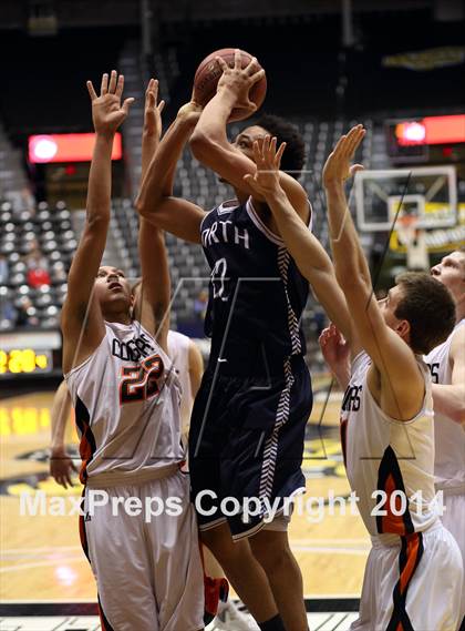 Thumbnail 3 in Shawnee Mission Northwest vs. Blue Valley North (KSHSAA 6A Playoff) photogallery.