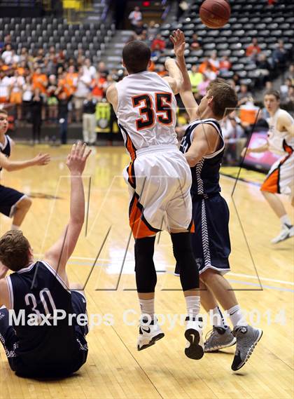 Thumbnail 1 in Shawnee Mission Northwest vs. Blue Valley North (KSHSAA 6A Playoff) photogallery.