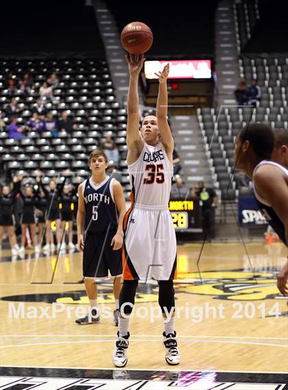 Thumbnail 3 in Shawnee Mission Northwest vs. Blue Valley North (KSHSAA 6A Playoff) photogallery.