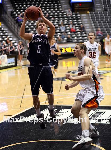 Thumbnail 1 in Shawnee Mission Northwest vs. Blue Valley North (KSHSAA 6A Playoff) photogallery.