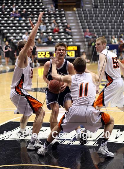 Thumbnail 1 in Shawnee Mission Northwest vs. Blue Valley North (KSHSAA 6A Playoff) photogallery.