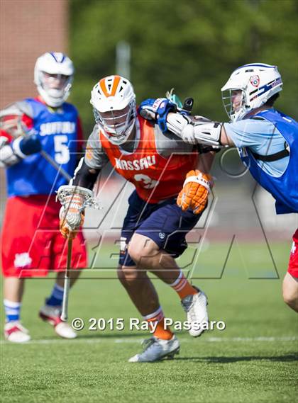 Thumbnail 1 in Suffolk vs Nassau (Rising Seniors Showcase) photogallery.