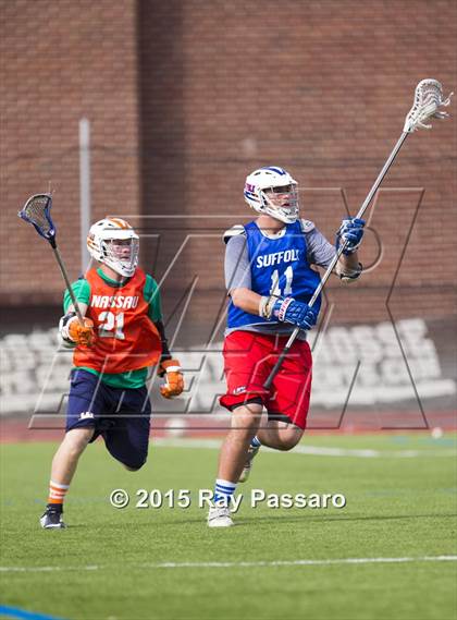 Thumbnail 1 in Suffolk vs Nassau (Rising Seniors Showcase) photogallery.