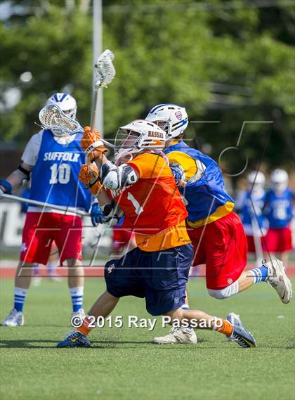 Thumbnail 2 in Suffolk vs Nassau (Rising Seniors Showcase) photogallery.