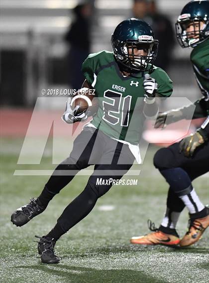 Thumbnail 2 in Eisenhower @ Kaiser (CIF 3A Southern Regional Final) photogallery.