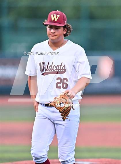 Thumbnail 3 in Cypress Woods vs. The Woodlands (UIL 6A Region 2 Final - Game 2) photogallery.
