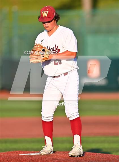 Thumbnail 1 in Cypress Woods vs. The Woodlands (UIL 6A Region 2 Final - Game 2) photogallery.