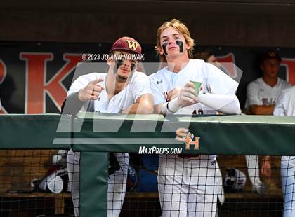 Thumbnail 3 in Cypress Woods vs. The Woodlands (UIL 6A Region 2 Final - Game 2) photogallery.
