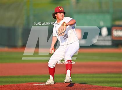 Thumbnail 3 in Cypress Woods vs. The Woodlands (UIL 6A Region 2 Final - Game 2) photogallery.