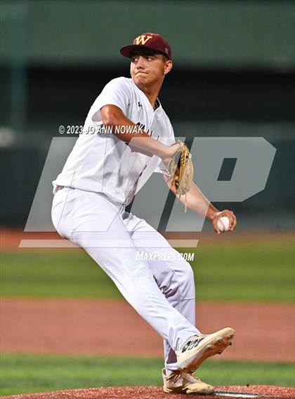 Thumbnail 2 in Cypress Woods vs. The Woodlands (UIL 6A Region 2 Final - Game 2) photogallery.