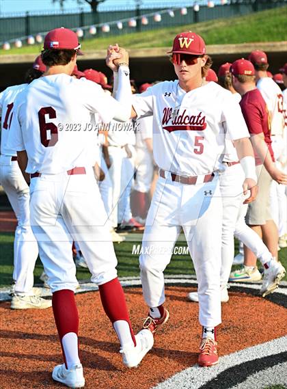 Thumbnail 2 in Cypress Woods vs. The Woodlands (UIL 6A Region 2 Final - Game 2) photogallery.