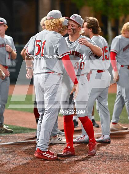 Thumbnail 2 in Cypress Woods vs. The Woodlands (UIL 6A Region 2 Final - Game 2) photogallery.