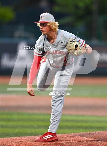 Thumbnail 2 in Cypress Woods vs. The Woodlands (UIL 6A Region 2 Final - Game 2) photogallery.