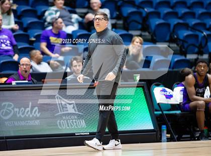 Thumbnail 1 in King's Ridge Christian vs Mount Pisgah (GHSA A Division I State Championship)  photogallery.