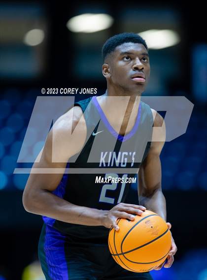 Thumbnail 1 in King's Ridge Christian vs Mount Pisgah (GHSA A Division I State Championship)  photogallery.