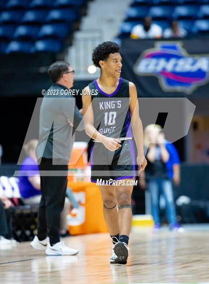 Thumbnail 1 in King's Ridge Christian vs Mount Pisgah (GHSA A Division I State Championship)  photogallery.