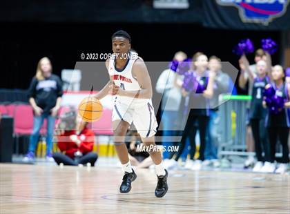 Thumbnail 3 in King's Ridge Christian vs Mount Pisgah (GHSA A Division I State Championship)  photogallery.