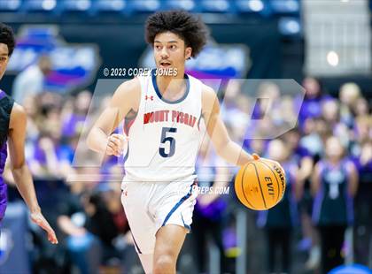 Thumbnail 1 in King's Ridge Christian vs Mount Pisgah (GHSA A Division I State Championship)  photogallery.