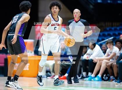 Thumbnail 2 in King's Ridge Christian vs Mount Pisgah (GHSA A Division I State Championship)  photogallery.