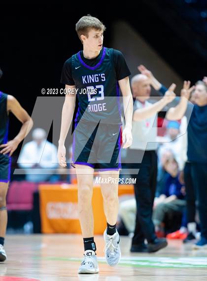 Thumbnail 3 in King's Ridge Christian vs Mount Pisgah (GHSA A Division I State Championship)  photogallery.