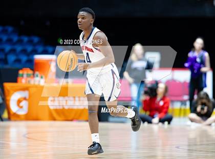 Thumbnail 3 in King's Ridge Christian vs Mount Pisgah (GHSA A Division I State Championship)  photogallery.