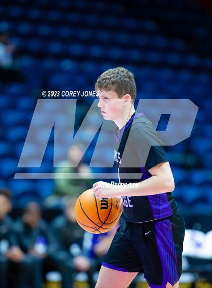 Thumbnail 2 in King's Ridge Christian vs Mount Pisgah (GHSA A Division I State Championship)  photogallery.
