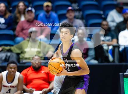 Thumbnail 2 in King's Ridge Christian vs Mount Pisgah (GHSA A Division I State Championship)  photogallery.