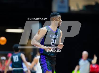 Thumbnail 2 in King's Ridge Christian vs Mount Pisgah (GHSA A Division I State Championship)  photogallery.