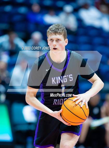 Thumbnail 1 in King's Ridge Christian vs Mount Pisgah (GHSA A Division I State Championship)  photogallery.