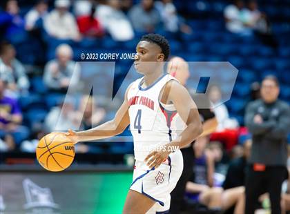 Thumbnail 3 in King's Ridge Christian vs Mount Pisgah (GHSA A Division I State Championship)  photogallery.