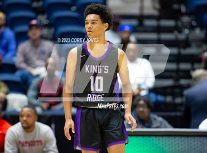 Thumbnail 3 in King's Ridge Christian vs Mount Pisgah (GHSA A Division I State Championship)  photogallery.
