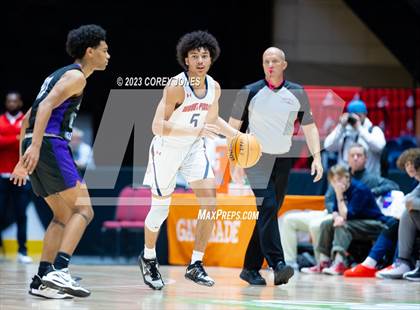 Thumbnail 3 in King's Ridge Christian vs Mount Pisgah (GHSA A Division I State Championship)  photogallery.
