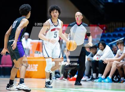Thumbnail 1 in King's Ridge Christian vs Mount Pisgah (GHSA A Division I State Championship)  photogallery.