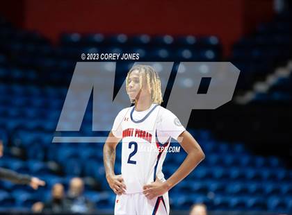Thumbnail 2 in King's Ridge Christian vs Mount Pisgah (GHSA A Division I State Championship)  photogallery.