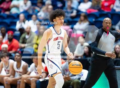 Thumbnail 2 in King's Ridge Christian vs Mount Pisgah (GHSA A Division I State Championship)  photogallery.