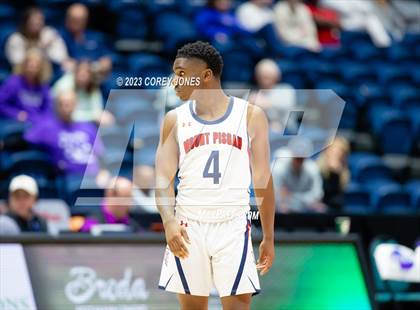 Thumbnail 2 in King's Ridge Christian vs Mount Pisgah (GHSA A Division I State Championship)  photogallery.