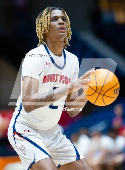 Thumbnail 1 in King's Ridge Christian vs Mount Pisgah (GHSA A Division I State Championship)  photogallery.