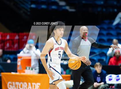 Thumbnail 2 in King's Ridge Christian vs Mount Pisgah (GHSA A Division I State Championship)  photogallery.