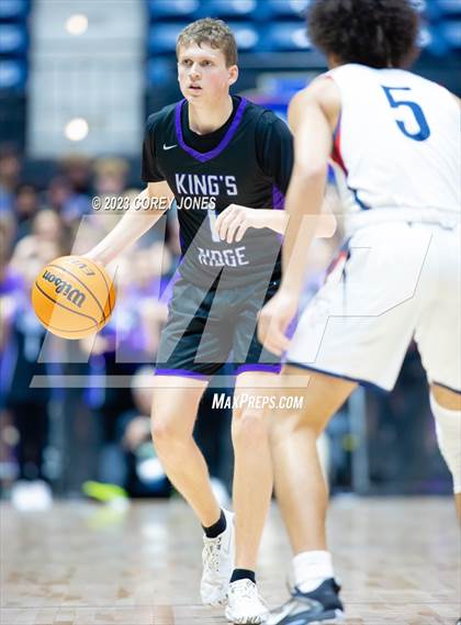 Thumbnail 3 in King's Ridge Christian vs Mount Pisgah (GHSA A Division I State Championship)  photogallery.