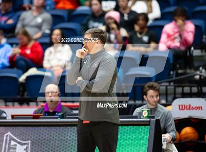 Thumbnail 3 in King's Ridge Christian vs Mount Pisgah (GHSA A Division I State Championship)  photogallery.